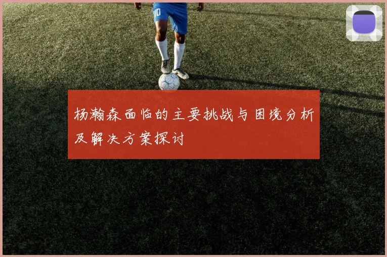 杨瀚森面临的主要挑战与困境分析及解决方案探讨